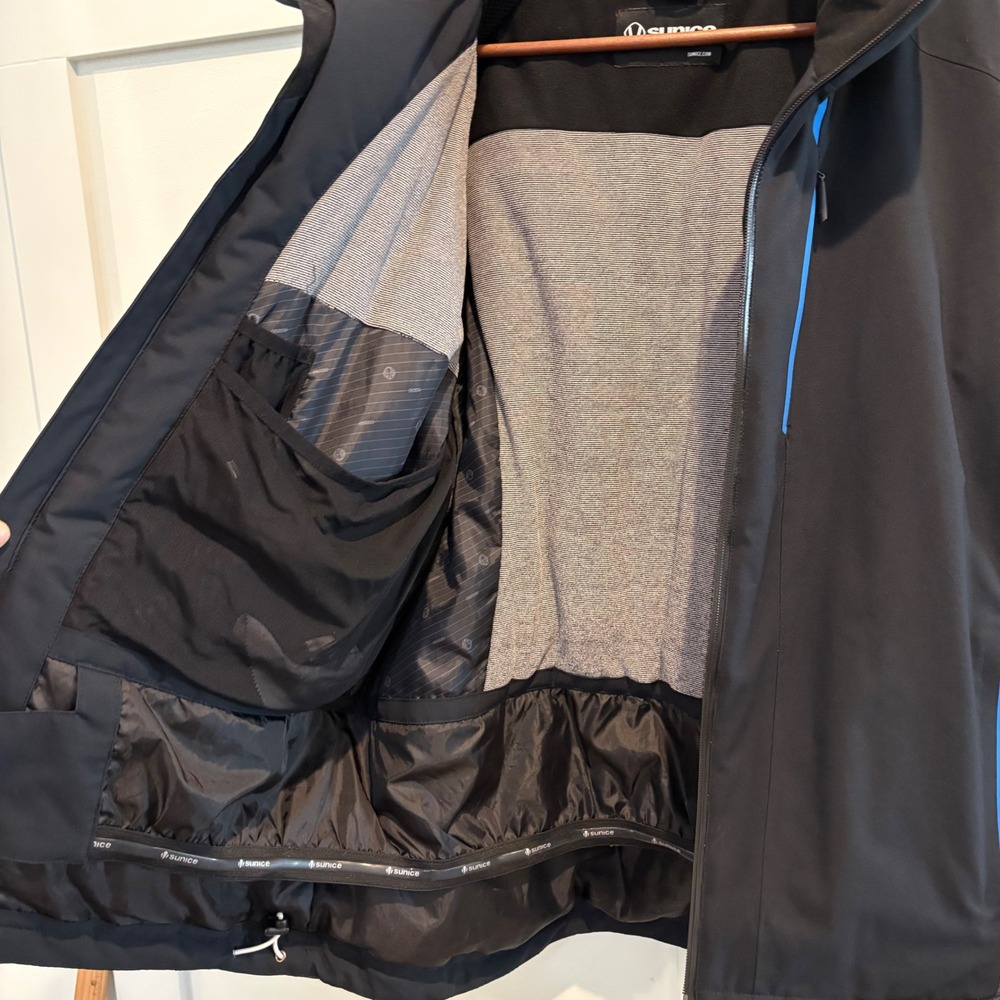 Sunice FlexZone Mens Softshell Ski Jacket Black B… - image 15